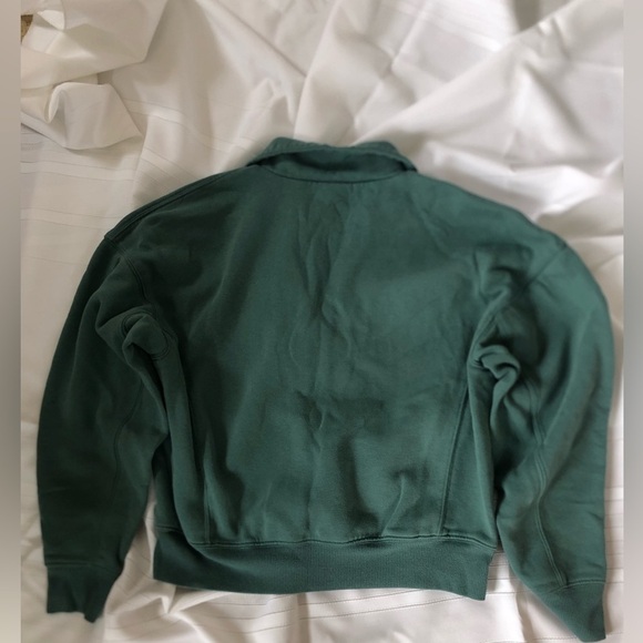 Universal Thread Crop Teal Quarter-Zip Pullover - Picture 11 of 11